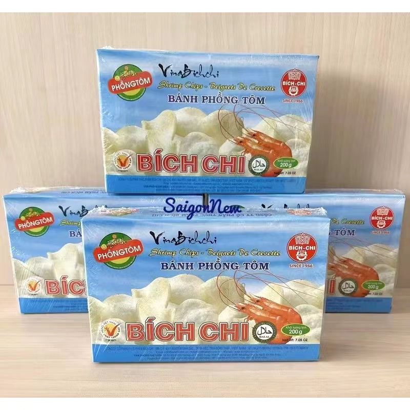 Bánh phồng tôm Bích Chi  xuất xứ :Việt Nam 200g