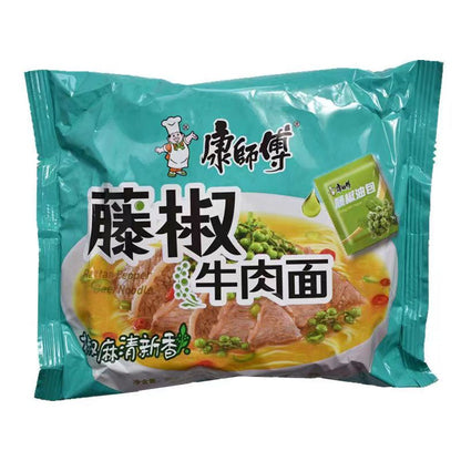 Mì bò Rattan pepper Kangshifu uất xứ :Trung Quốc 510g