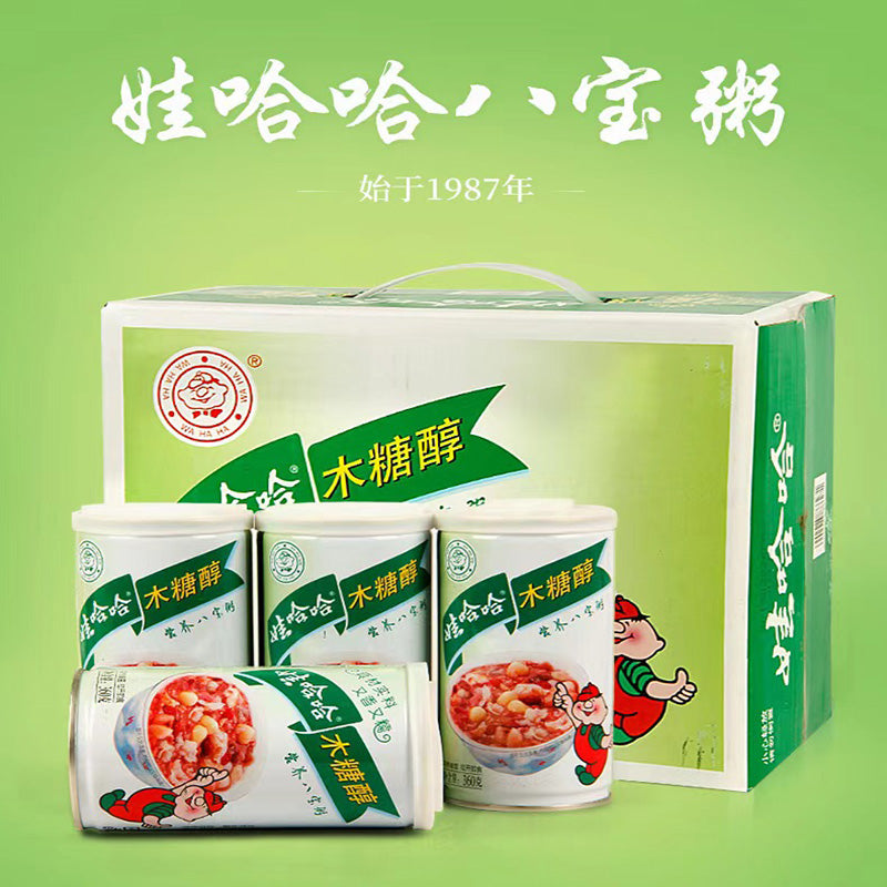 Cháo bát bảo  xylitol WAHAHA xuất xứ:Trung Quốc 360g