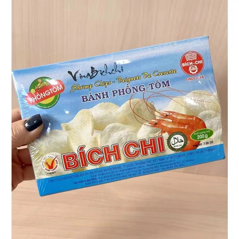 Bánh phồng tôm Bích Chi  xuất xứ :Việt Nam 200g