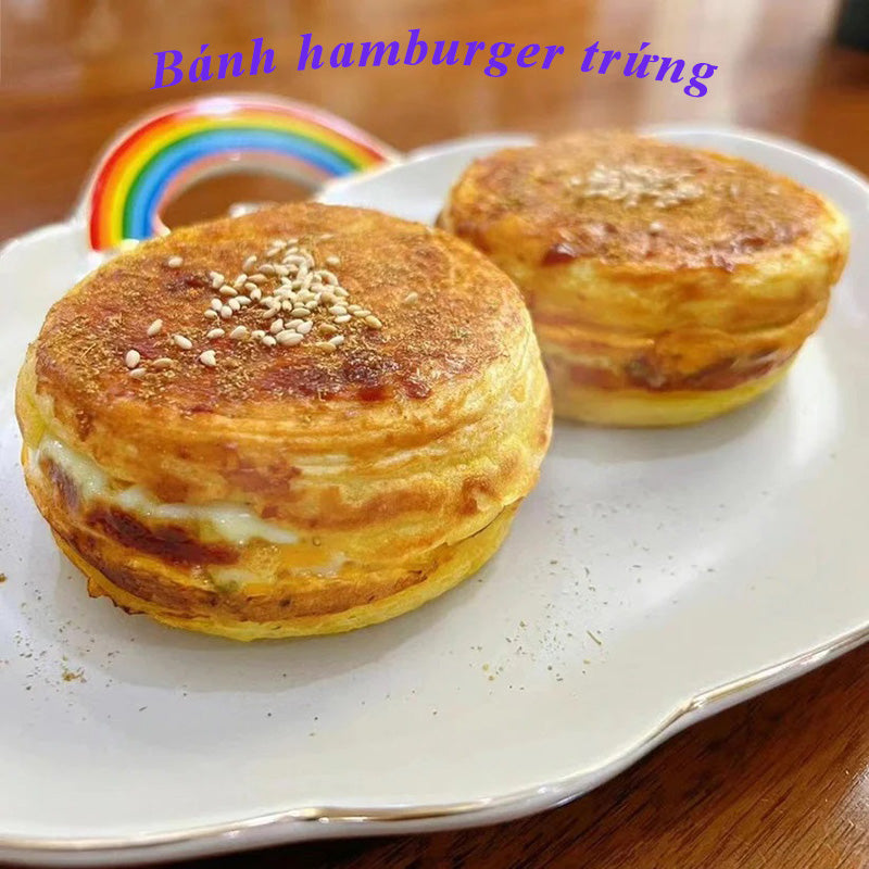 Bánh hamburger trứng 2 cái  xuất xứ:Nhật Bản 340g đông lạnh