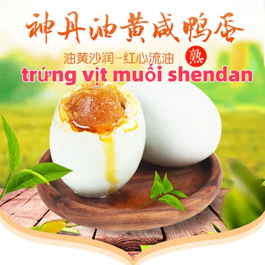 Trứng vịt muối shendan 6 cái 360g