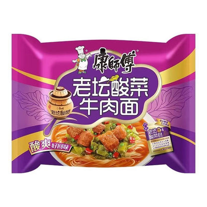 Mì bò dưa chua Kangshifu Xuất xứ:Trung Quốc 510g