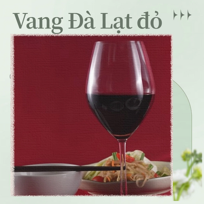 *VANG ĐÀ LẠT ĐỎ 750ml ダラットワイン・赤 12度