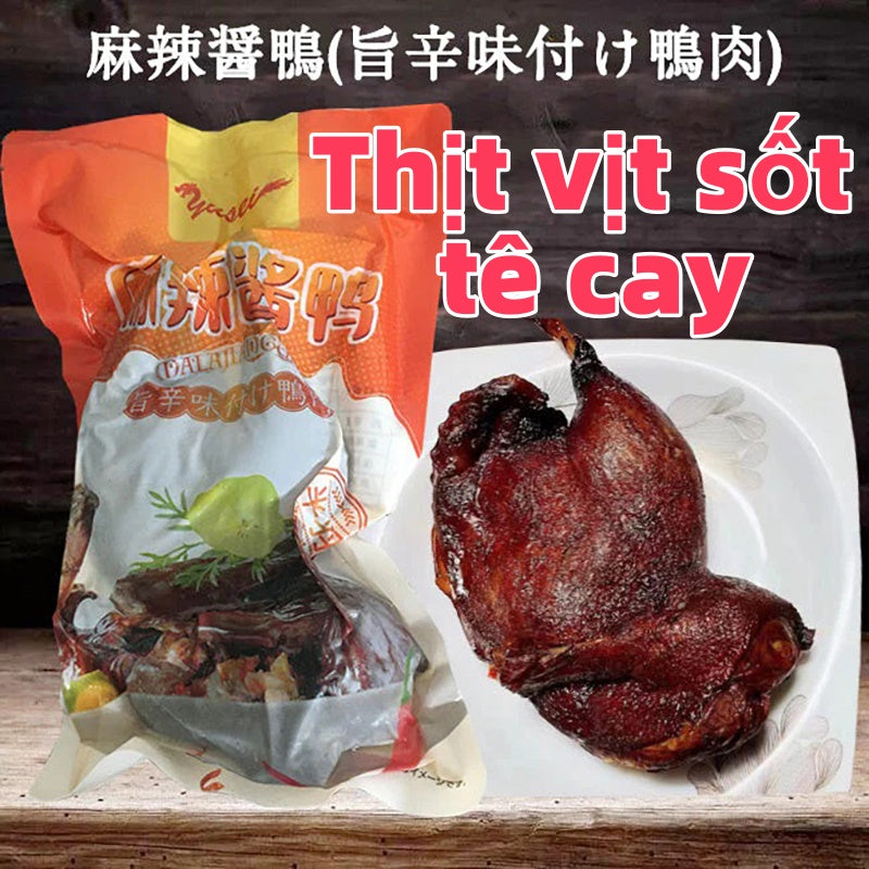 Thịt vịt sốt tê cay 450g đông lạnh