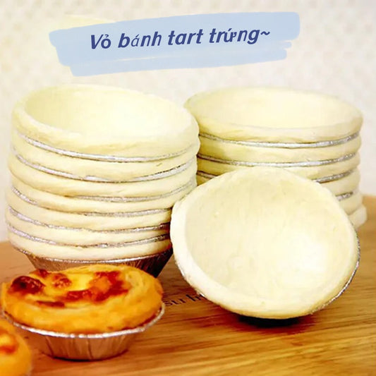 "Vỏ bánh tart trứng/vỏ bánh trứng nướng /vỏ bánh trứng An Đông Ni 20 cái xuất xứ:Nhật Bản khoảng 460g đông lạnh  "