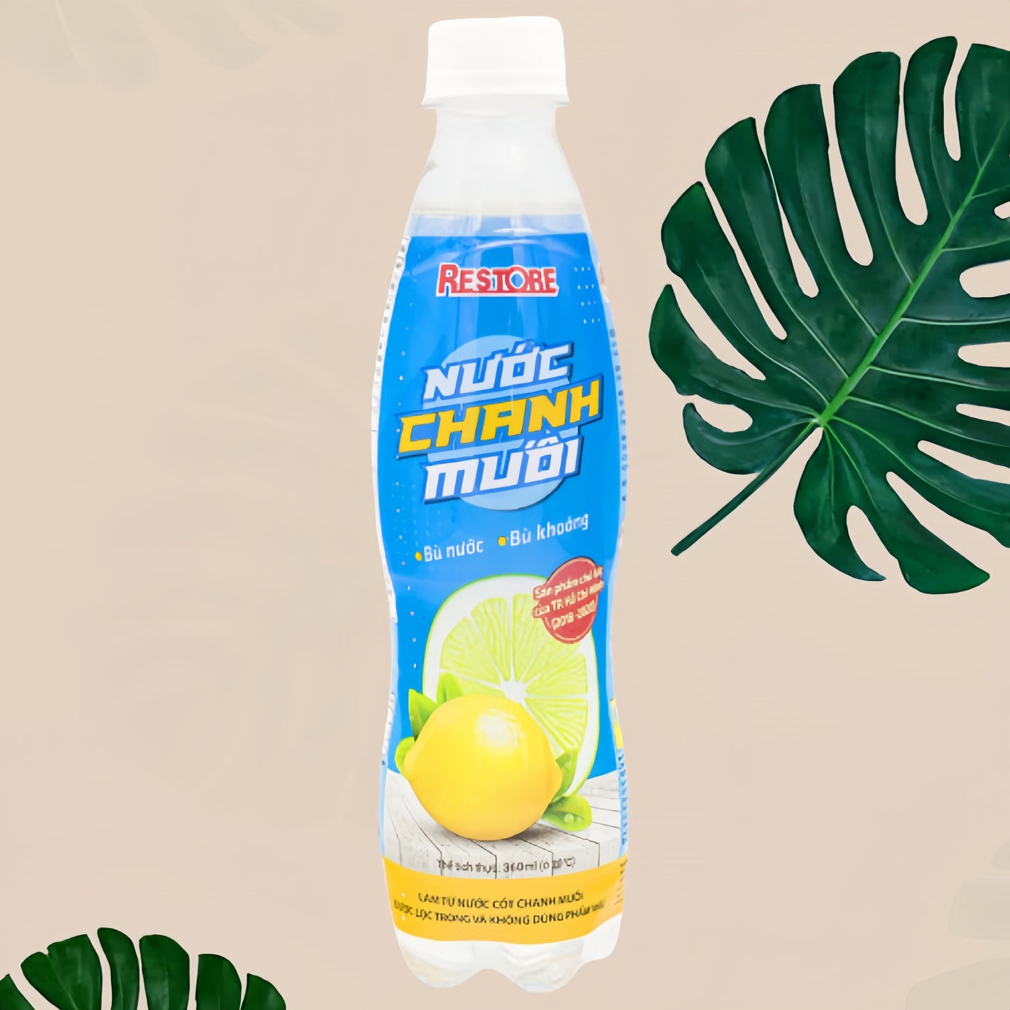 Nước chanh muối Restore xuất xứ:Việt Nam 495ml