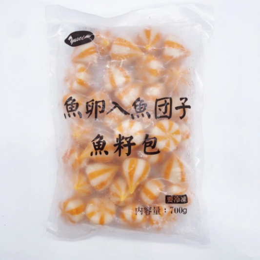 cá viên nhân trứng cá đông lạnh 鱼籽包 冷凍