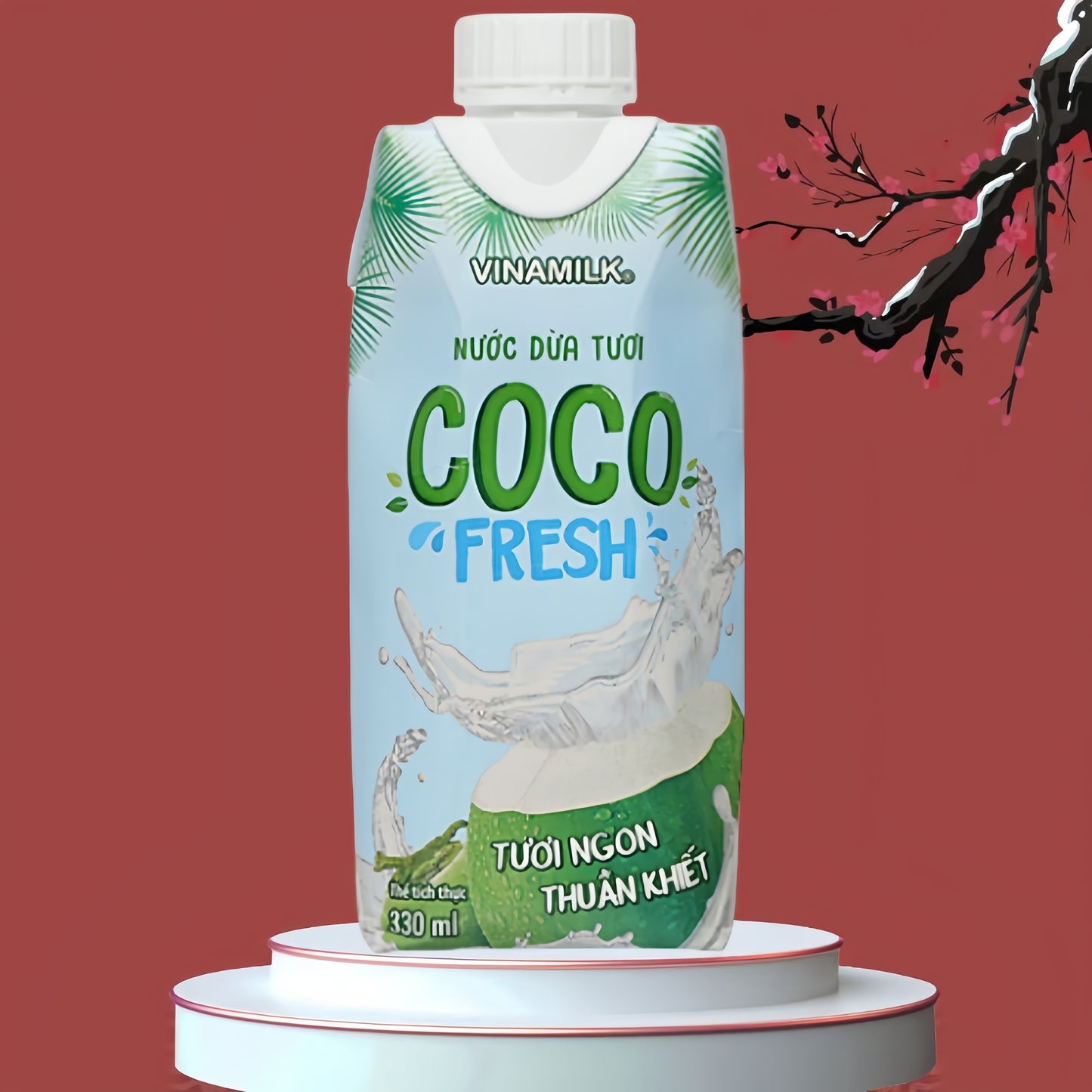 Nước dừa tươi Vinamilk COCO 330ml xuất xứ:Việt Nam