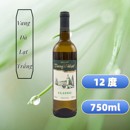 *VANG ĐÀ LẠT TRẮNG 750ml ダラットワイン・白 12度