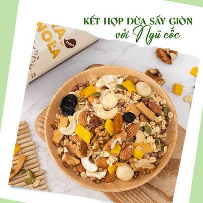 Dừa sấy giòn THD Xuất xứ:Việt Nam 150g