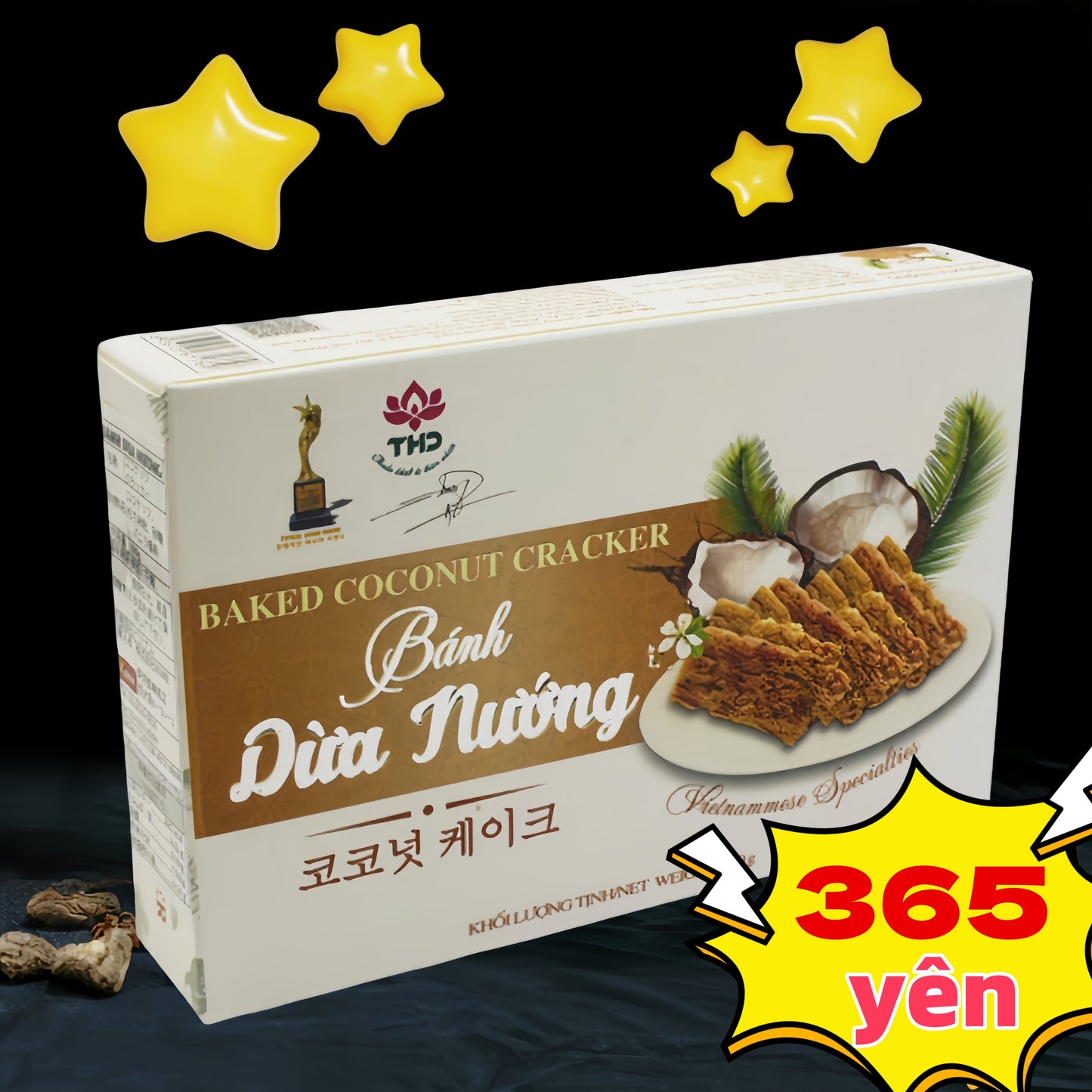 *Bánh dừa nướng THD  180g