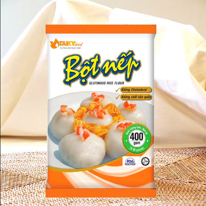 Bột Nếp TÀI KÝ Xuất xứ:Việt Nam ,400g - Hàng Chính Hãng