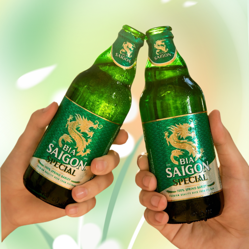 *BIA SÀI GÒN SPECIAL CHAI 330ml サイゴンスペシャル ベトナムビール