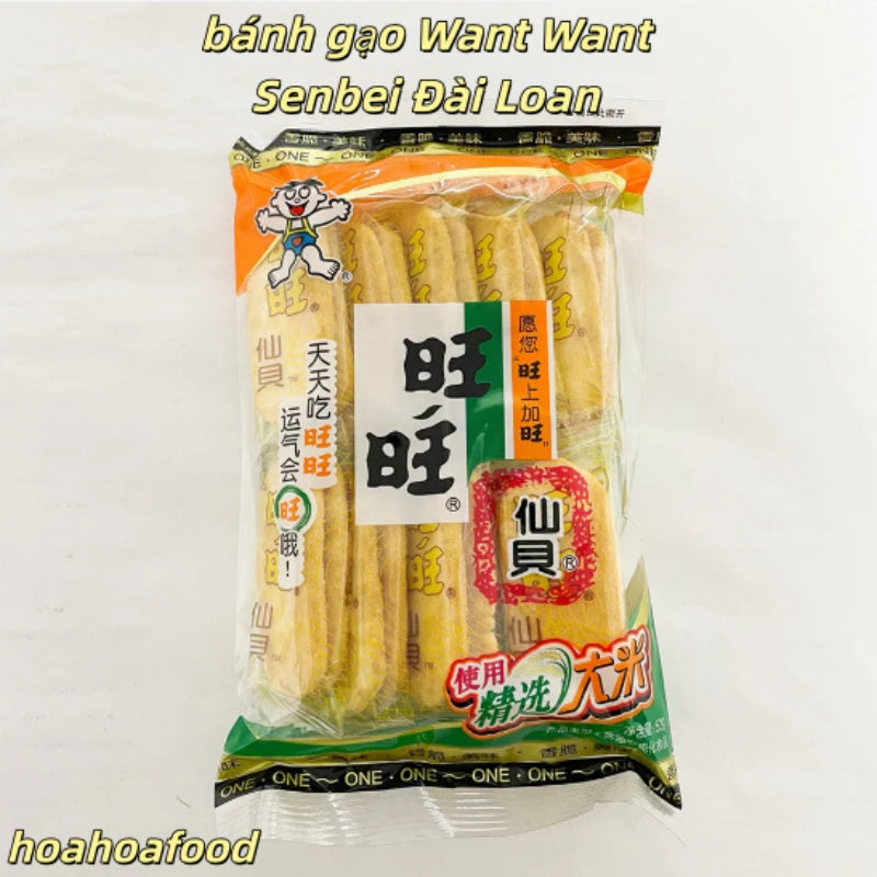 bánh gạo Want Want Senbei Đài Loan